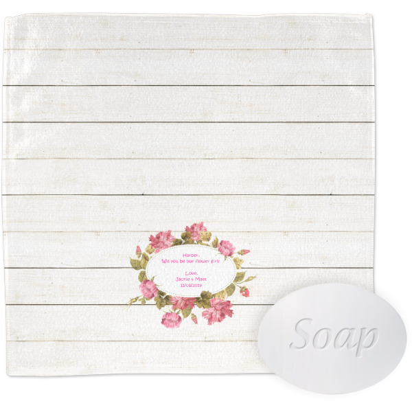 Custom Design - Wash Cloth with soap