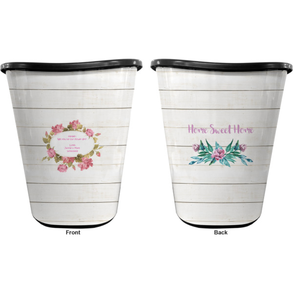 Custom Design - Waste Basket - Black - Double Sided - Approval