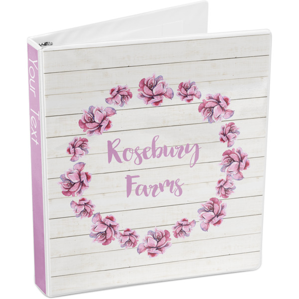 Custom Design - 3-Ring Binder - 1" - Angled