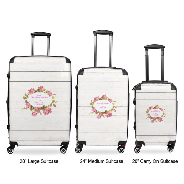 Custom Design - Luggage Bags all sizes - With Handle