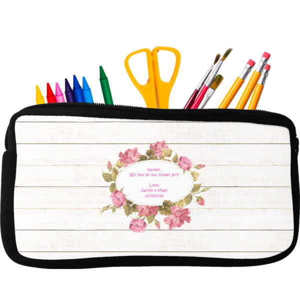Custom Farm House Neoprene Pencil Case (Personalized)