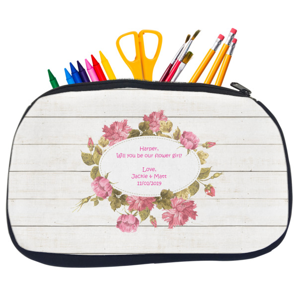 Custom Design - Pencil / School Supplies Bags - Medium