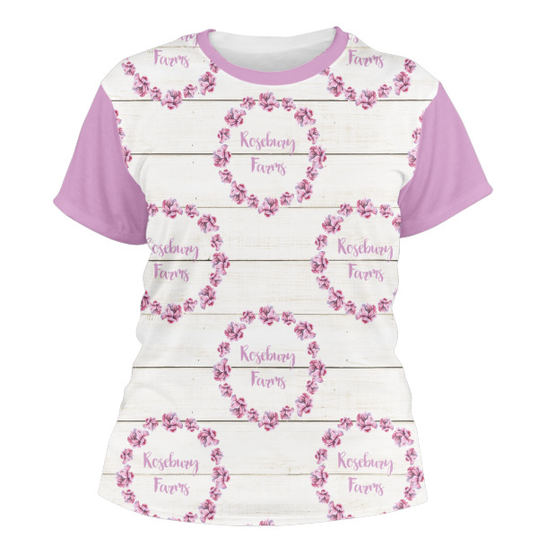 Custom Farm House Women's Crew T-Shirt (Personalized)