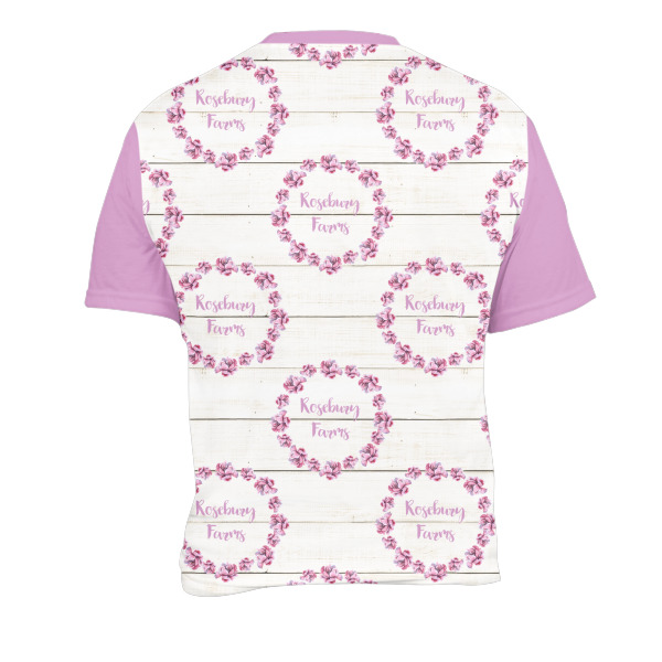 Custom Design - Men's Crew Neck T Shirt Medium - Back