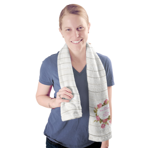 Custom Design - Sport Towel - Exercise use - Model