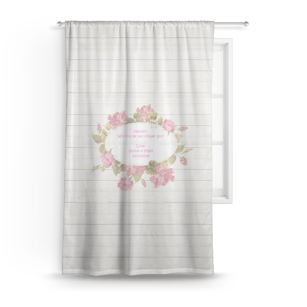 Custom Design Your Own Sheer Curtain