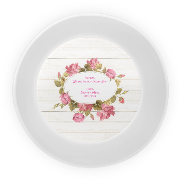 Custom Design - Melamine Bowl - Center