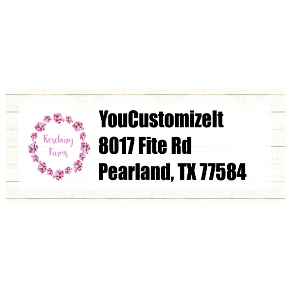Custom Farm House Return Address Labels (Personalized)