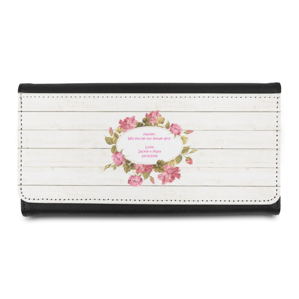 Custom Farm House Leatherette Ladies Wallet (Personalized)