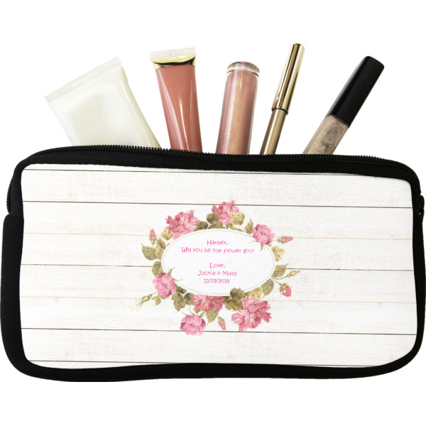 Custom Farm House Makeup / Cosmetic Bag - Small (Personalized)