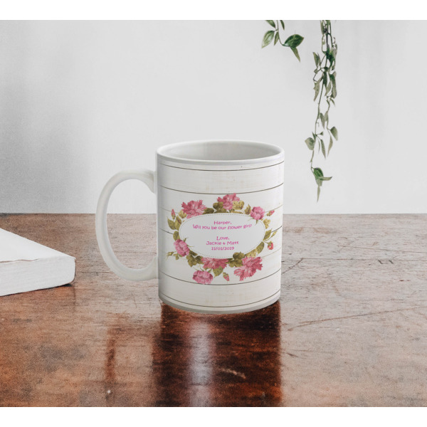 Custom Design - Personalized Coffee Mug - Lifestyle