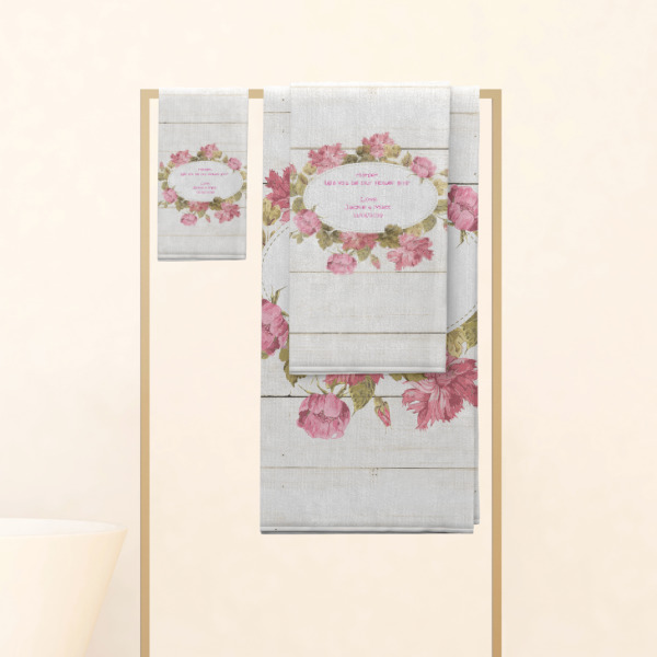 Custom Design - Personalized Towel Set