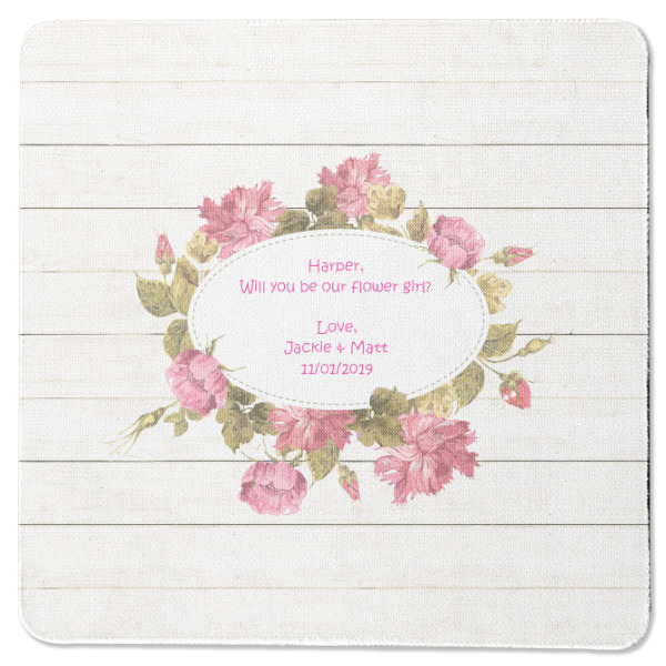 Custom Design - Square Coaster Rubber Back - Single
