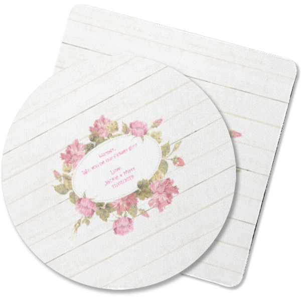 Custom Farm House Rubber Backed Coaster (Personalized)