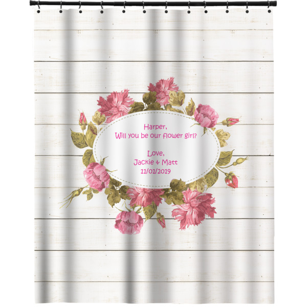 Custom Design Your Own Extra Long Shower Curtain - 70" x 83"