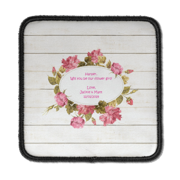 Custom Design - Iron On Patch -  Square - Front