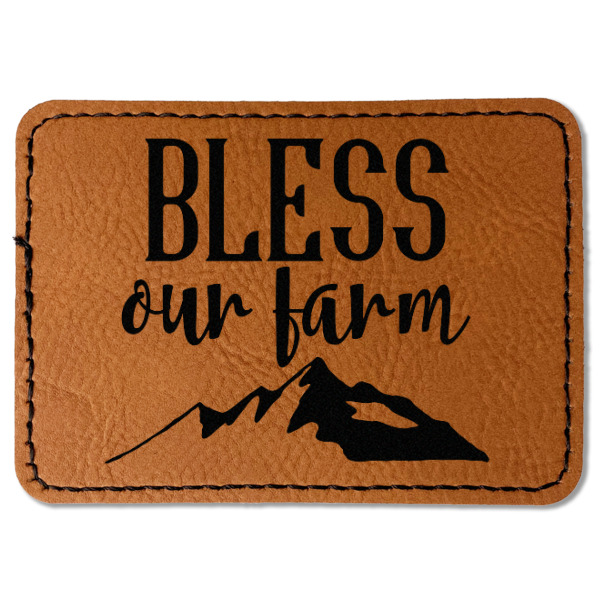 Custom Design - Leatherette Patches - Rectangle