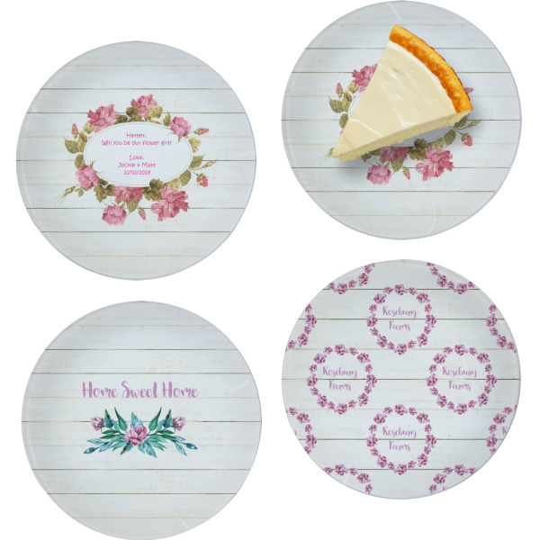 Custom Design - Set of Appetizer / Dessert Plates