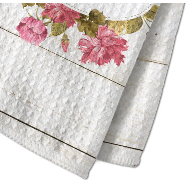 Custom Design - Waffle Weave Towel - Closeup of Material Image