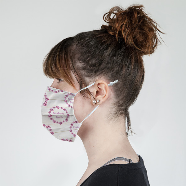 Custom Design - Mask - Side View on Girl