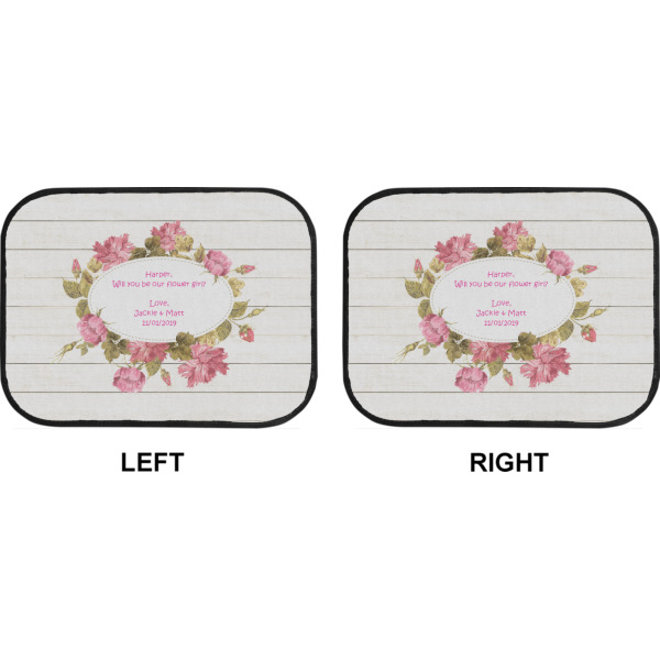 Custom Design - Car Floor Mats (Back Seat) (Approval)