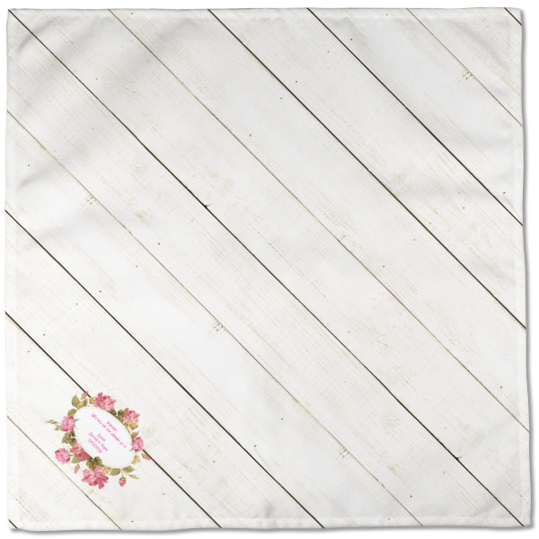 Custom Design - Cloth Napkins - Personalized Dinner (Full Open)