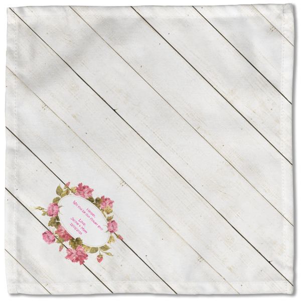 Custom Design - Cloth Napkins - Personalized Lunch (Single Full Open)