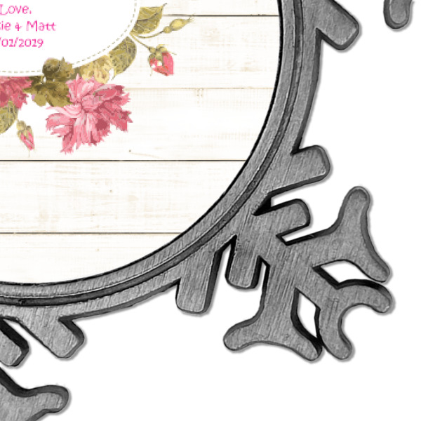 Custom Design - Vintage Snowflake - Detail