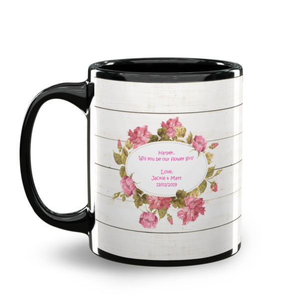 Custom Design - Coffee Mug - 11 oz - Black