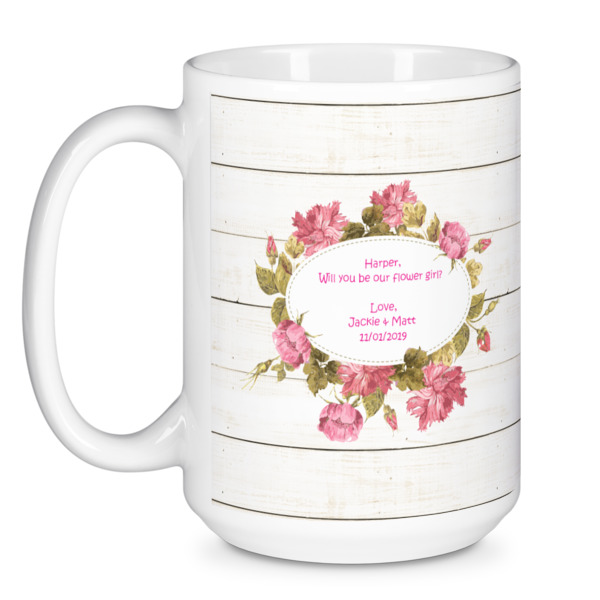 Custom Design - Coffee Mug - 15 oz - White