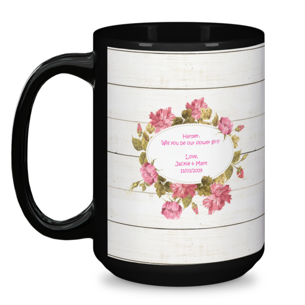 Custom Design - Coffee Mug - 15 oz - Black