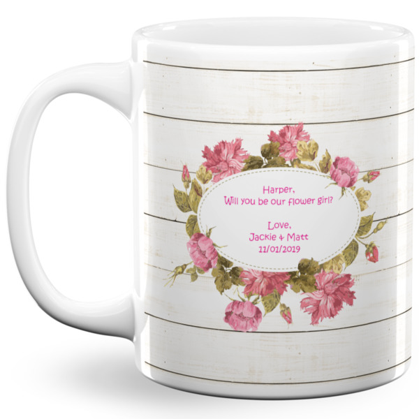 Custom Farm House 11 Oz Coffee Mug - White (Personalized)