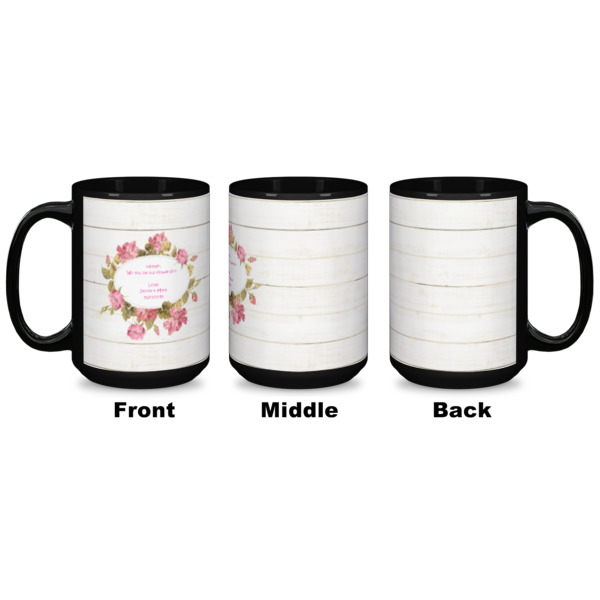 Custom Design - Coffee Mug - 15 oz - Black APPROVAL