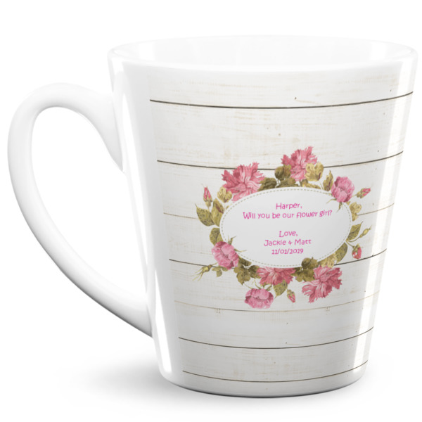 Custom Farm House 12 Oz Latte Mug (Personalized)