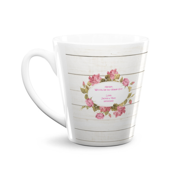 Custom Design - 12 Oz Latte Mug - Front