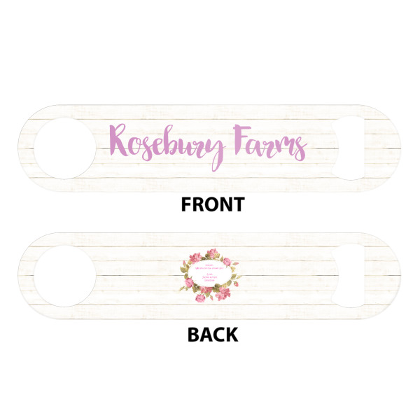 Custom Design - Bar Bottle Opener - White - Approval