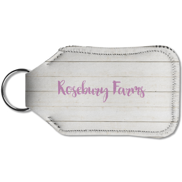 Custom Design - Sanitizer Holder Keychain - Small (Back)