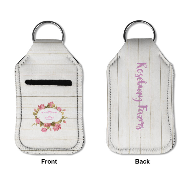 Custom Design - Sanitizer Holder Keychain - Small APPROVAL (Flat)