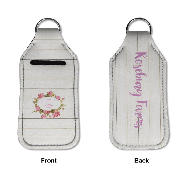 Custom Design - Sanitizer Holder Keychain - Large APPROVAL (Flat)