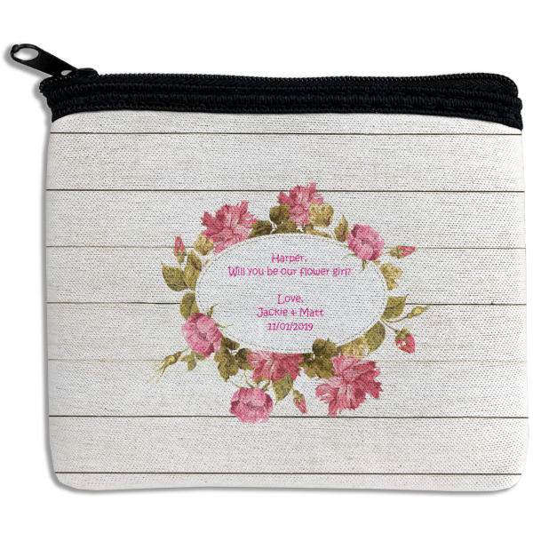 Custom Farm House Rectangular Coin Purse (Personalized)