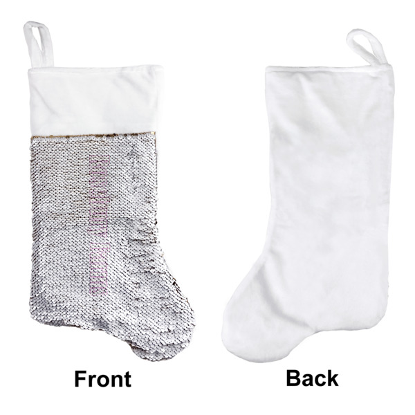 Custom Design - Sequin Stocking - Approval