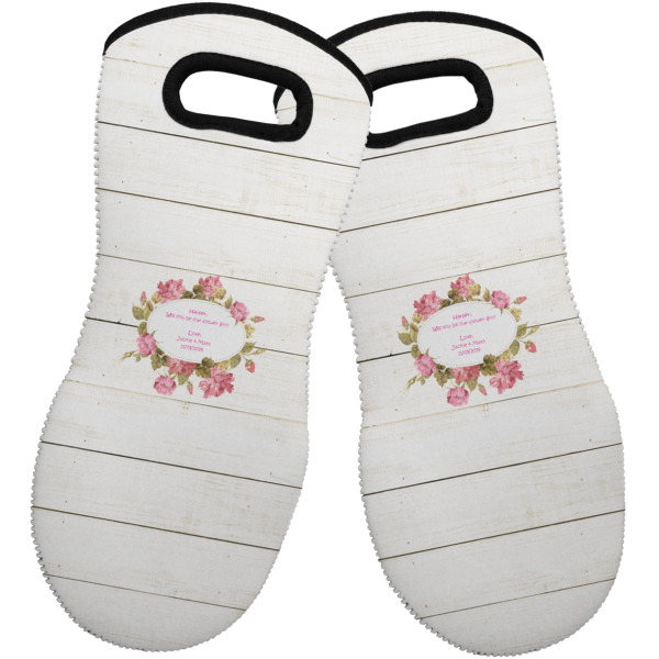 Custom Design - Neoprene Oven Mitt -Set of 2 - Front
