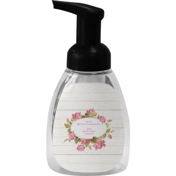 Custom Design - Foam Soap Bottle - Black - Front