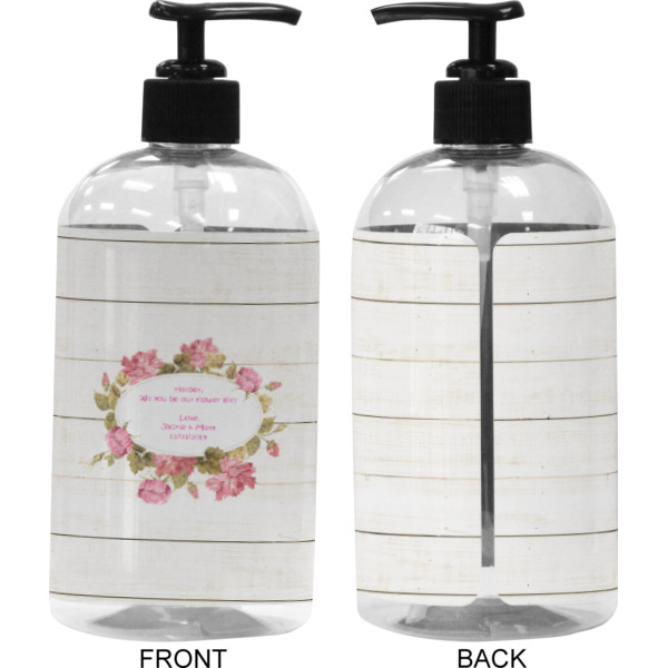 Custom Design - 16 oz Plastic Liquid Dispenser (Approval) - Black