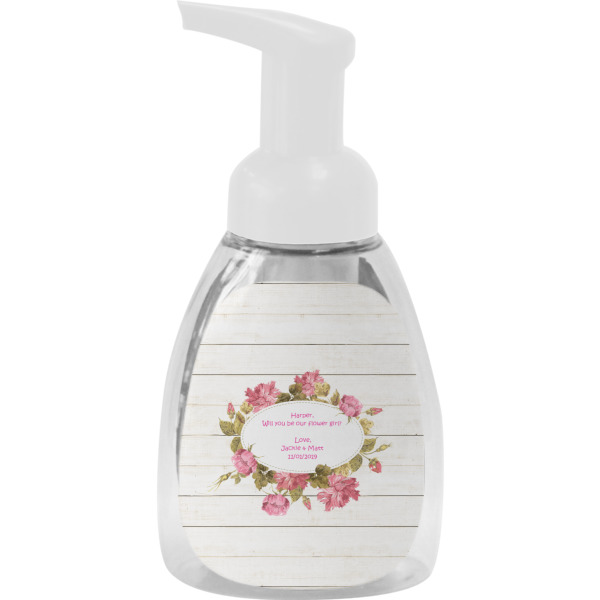 Custom Farm House Foam Soap Bottle (Personalized)