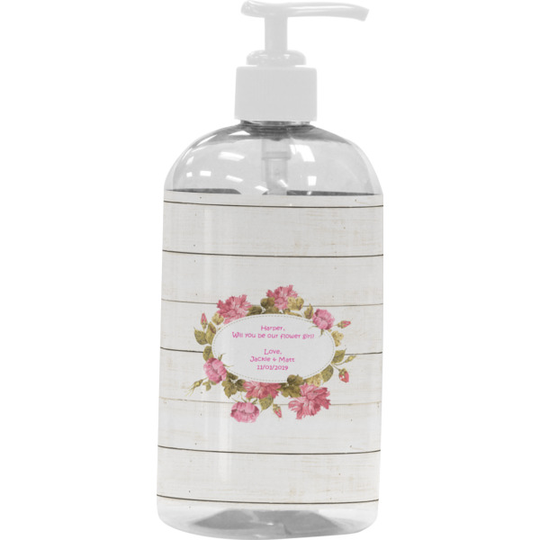 Custom Design - Large Liquid Dispenser (16 oz) - White