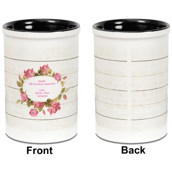 Custom Design - Pencil Holder - Black - approval