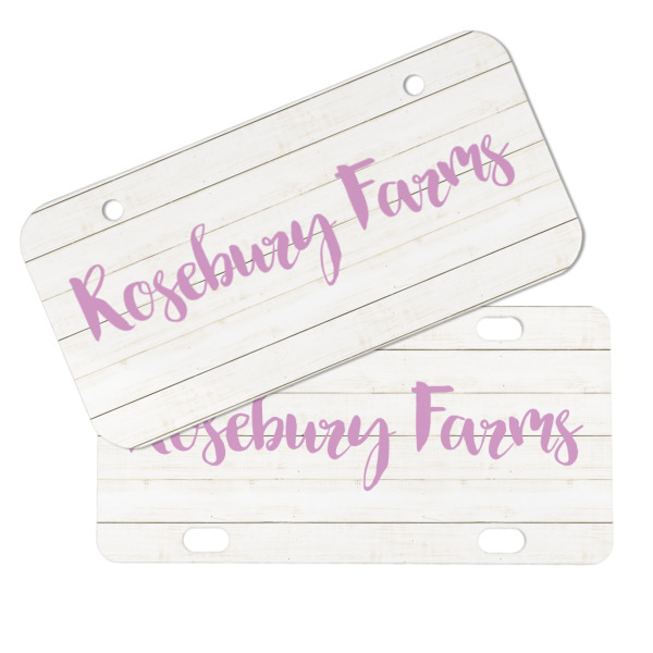 Custom Design - Mini License Plates - MAIN (4 and 2 Holes)