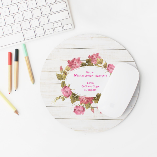 Custom Design - Round Mousepad - LIFESTYLE 2