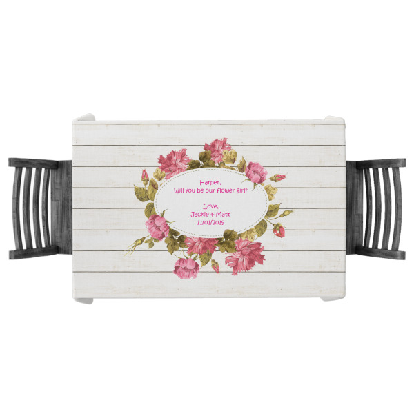 Custom Farm House Tablecloth - 58"x58" (Personalized)